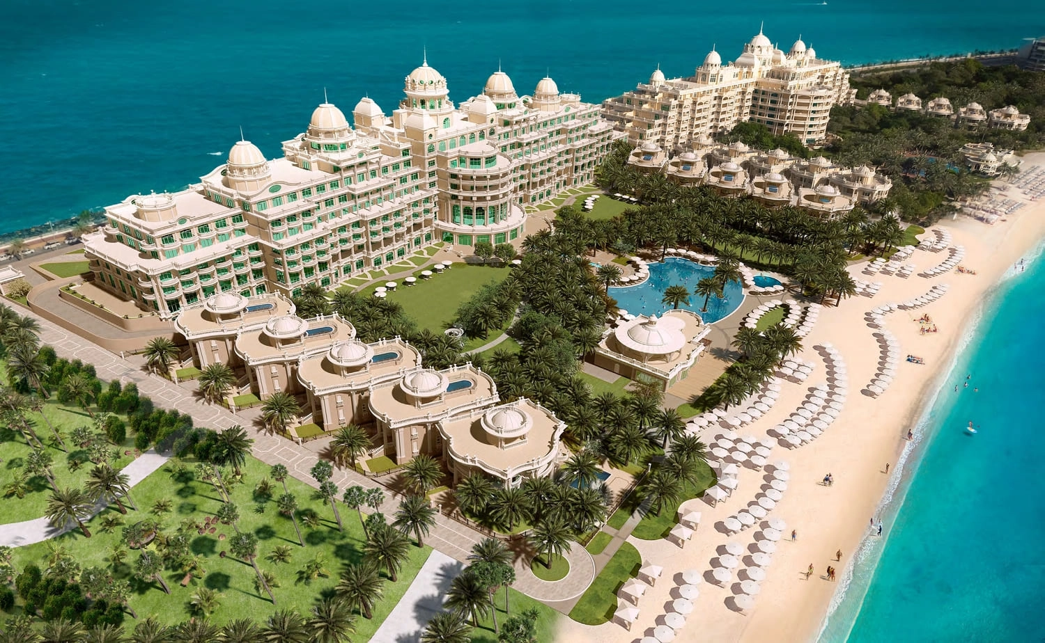 Raffles The Palm Dubai by Emerald Palace Group